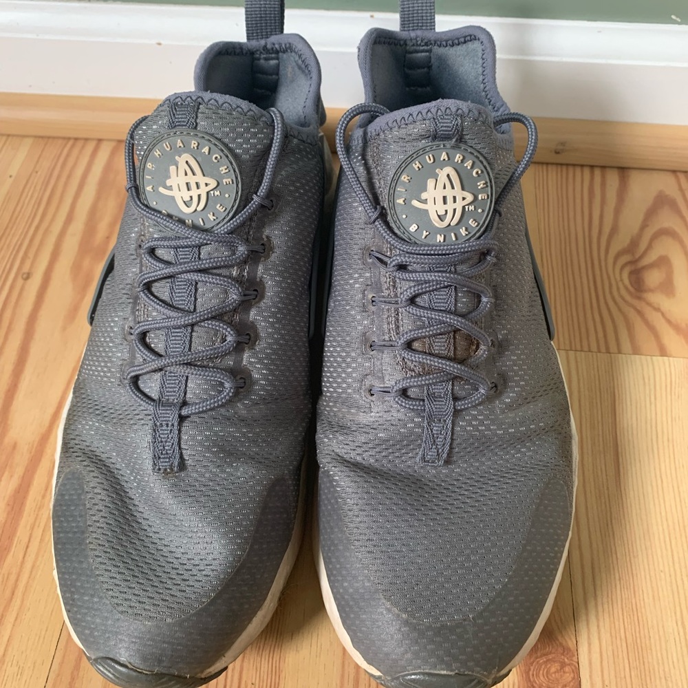 Gray Nike Huraches